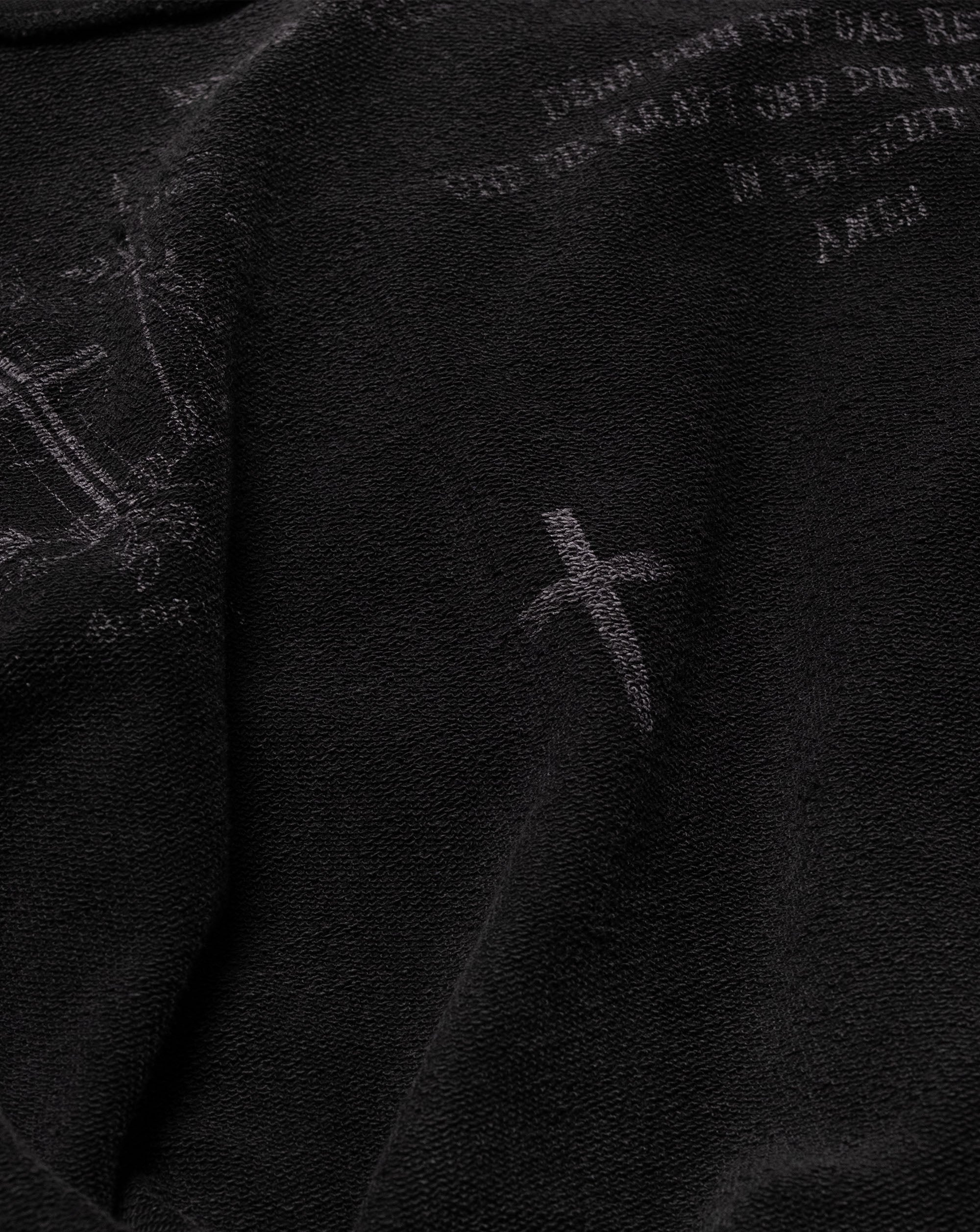 GF's Tattoo Reversible Hoodie Gray