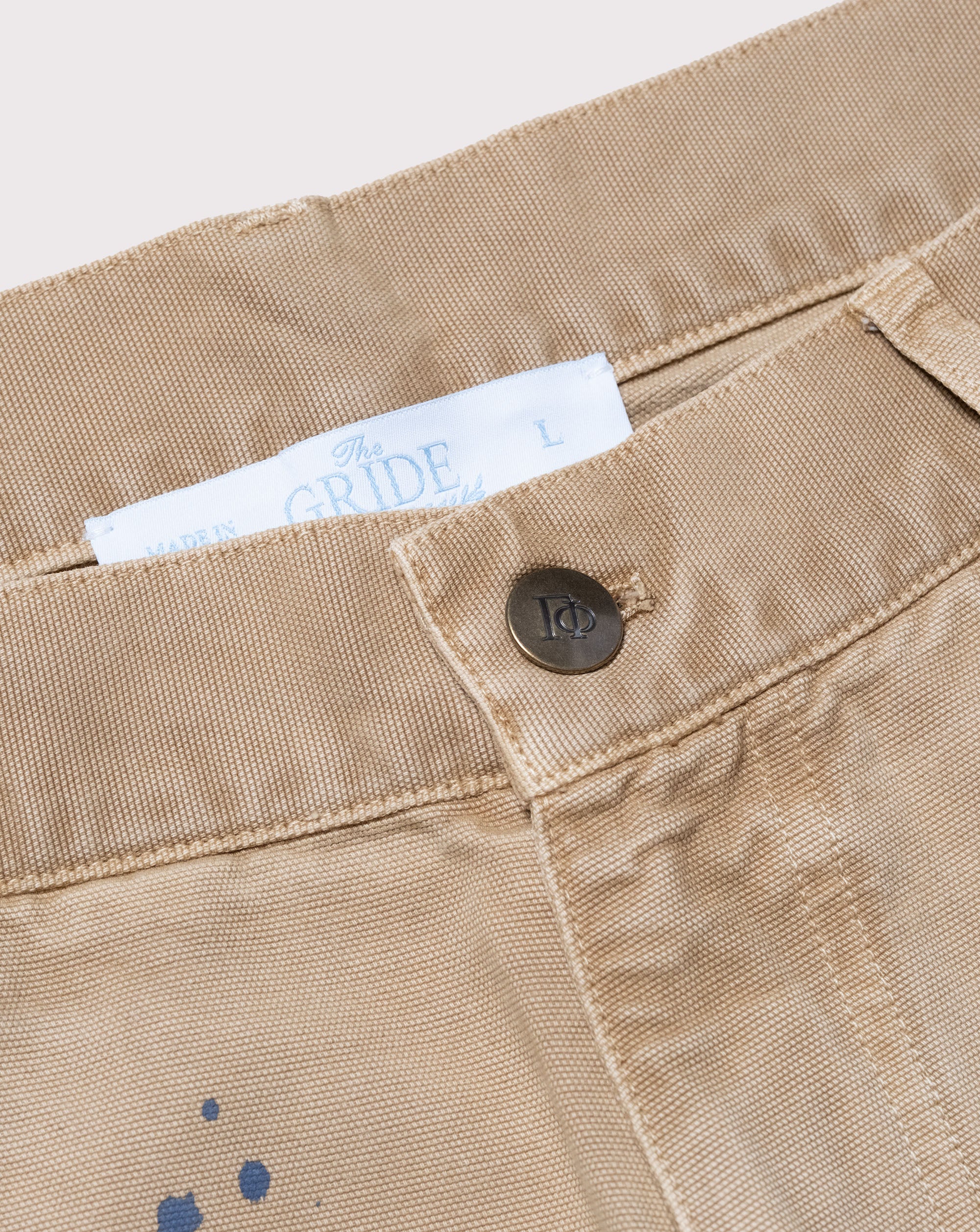 GF's Splatter handyman pants Peanut
