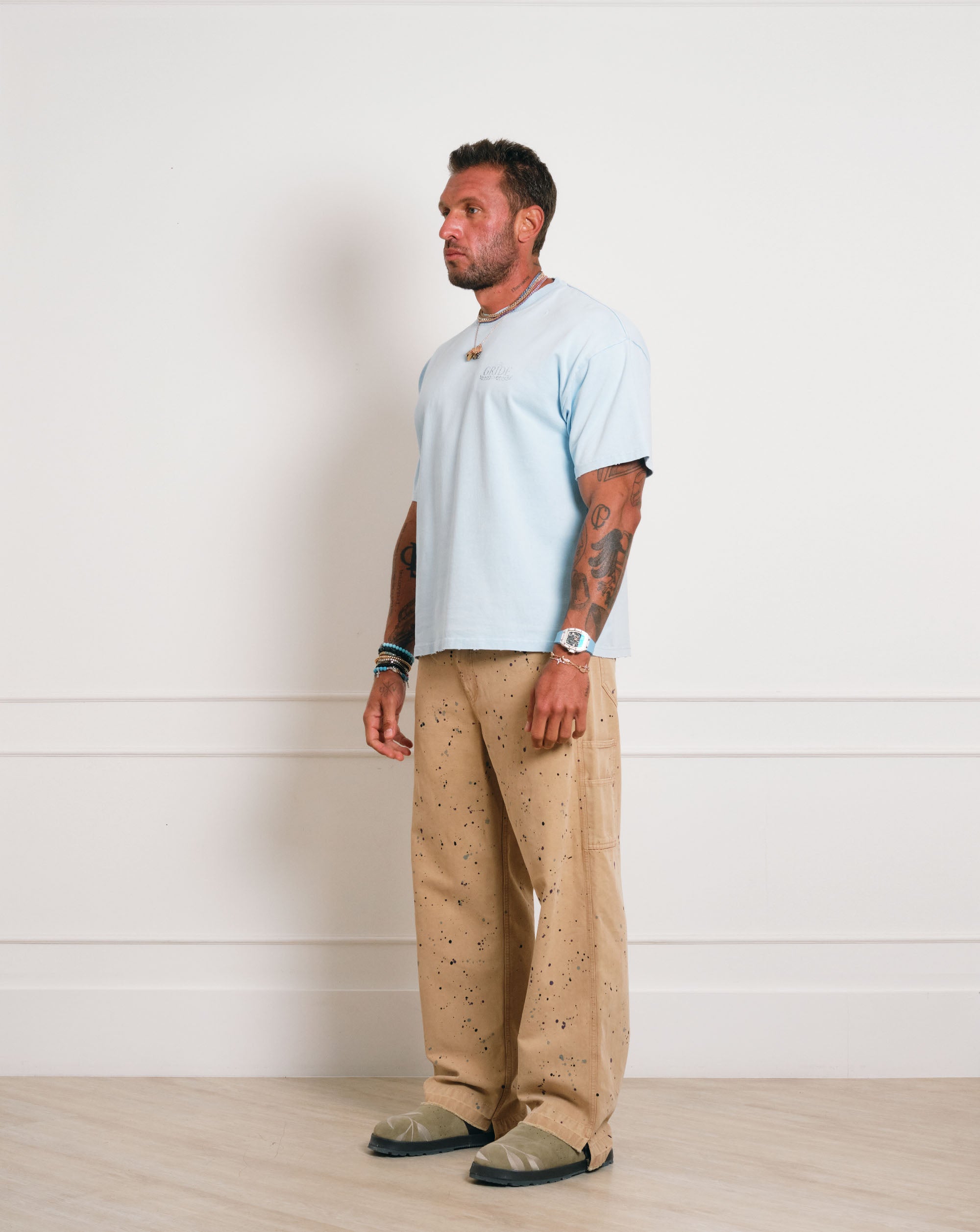GF's Splatter handyman pants Peanut
