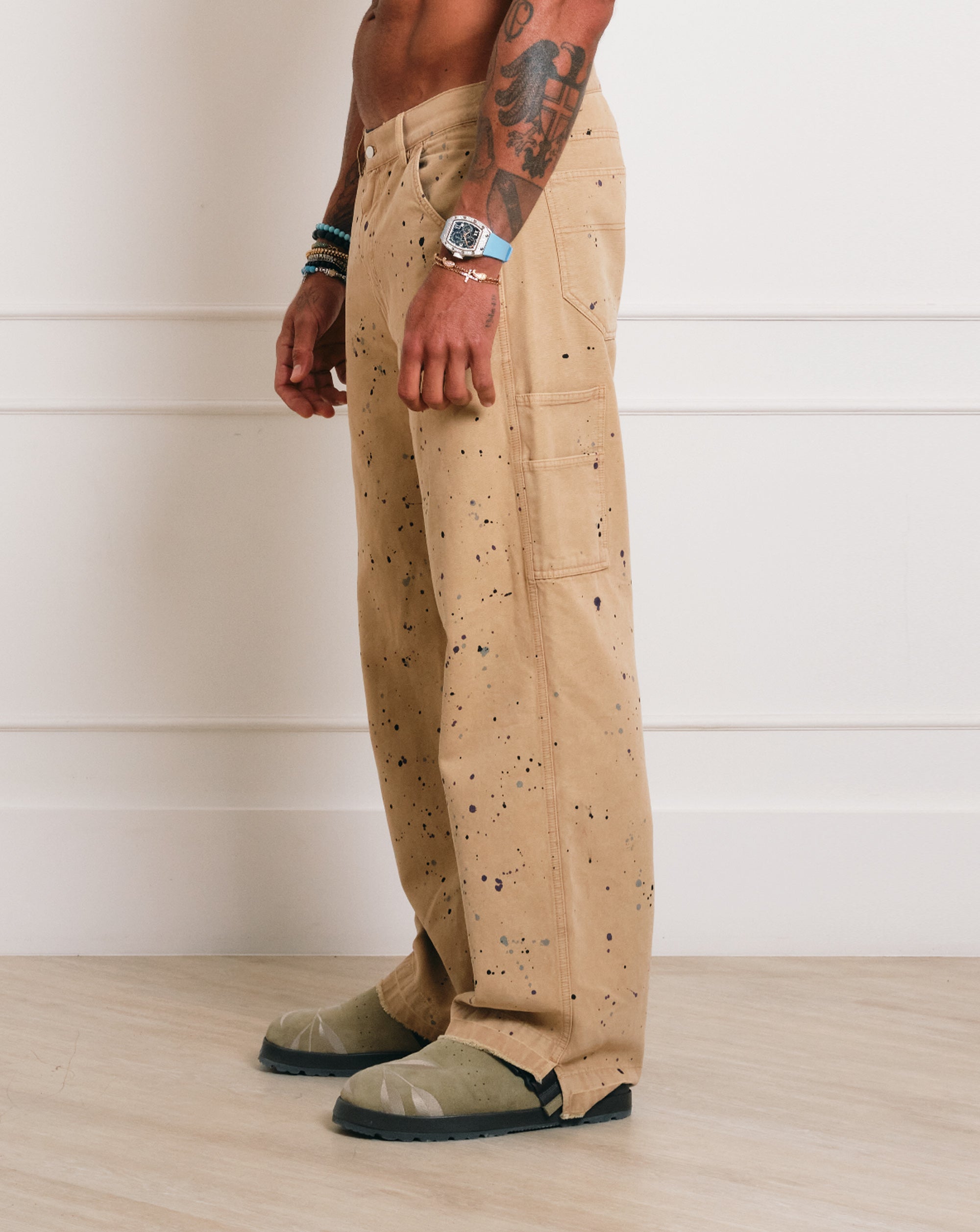 GF's Splatter handyman pants Peanut