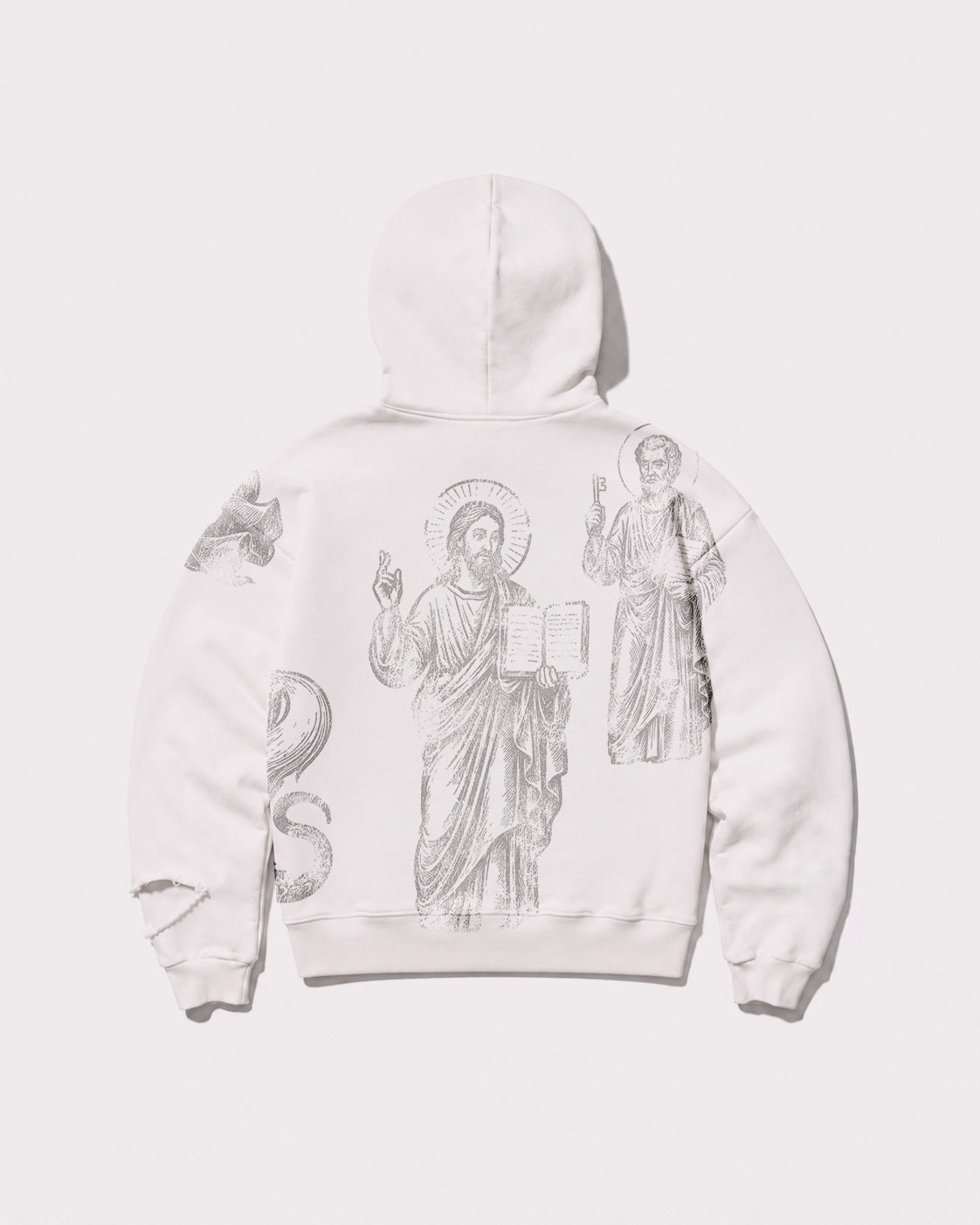 My Saints Hoodie White and Gray