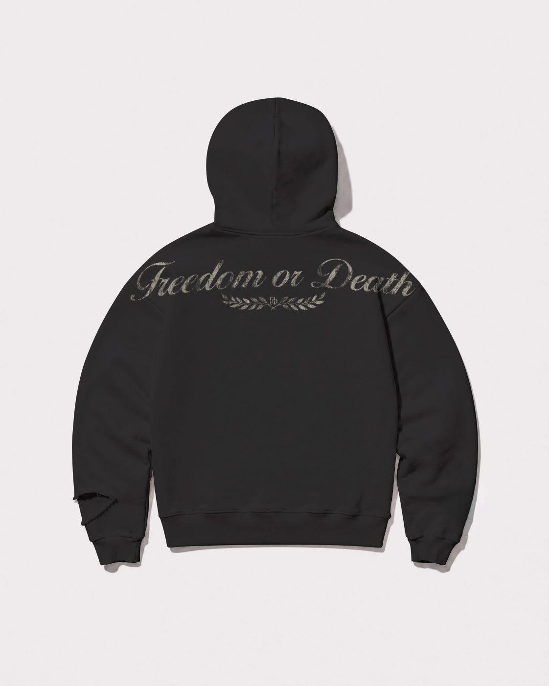 The Gride F or D Hoodie Gray and Beige