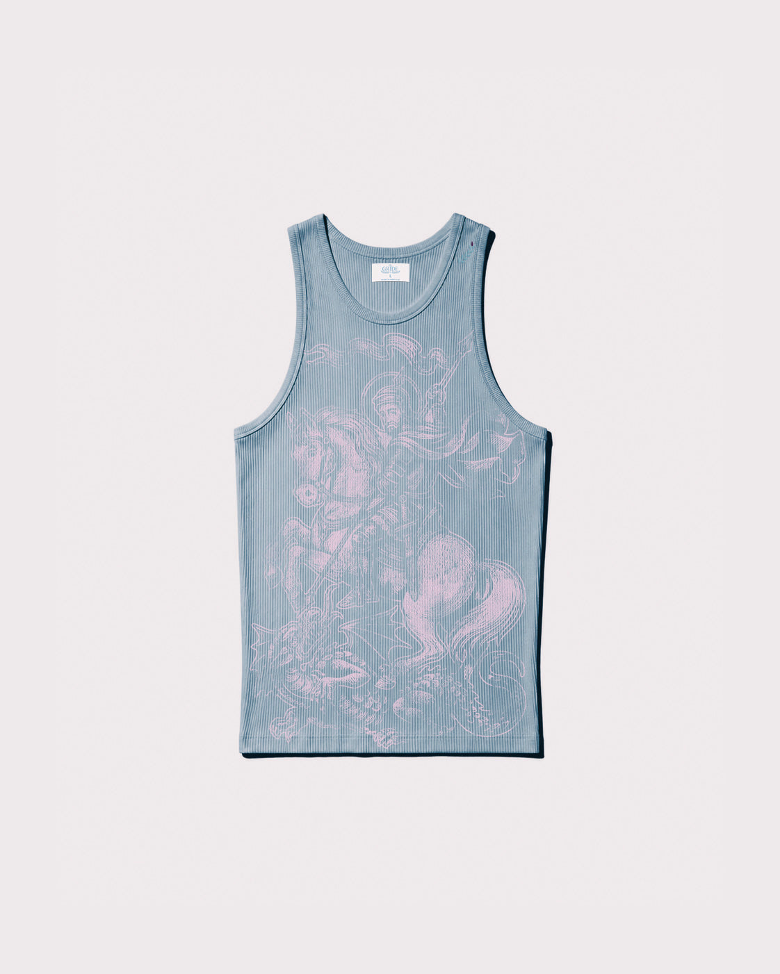 My Saints Tanktop Blue and Pink