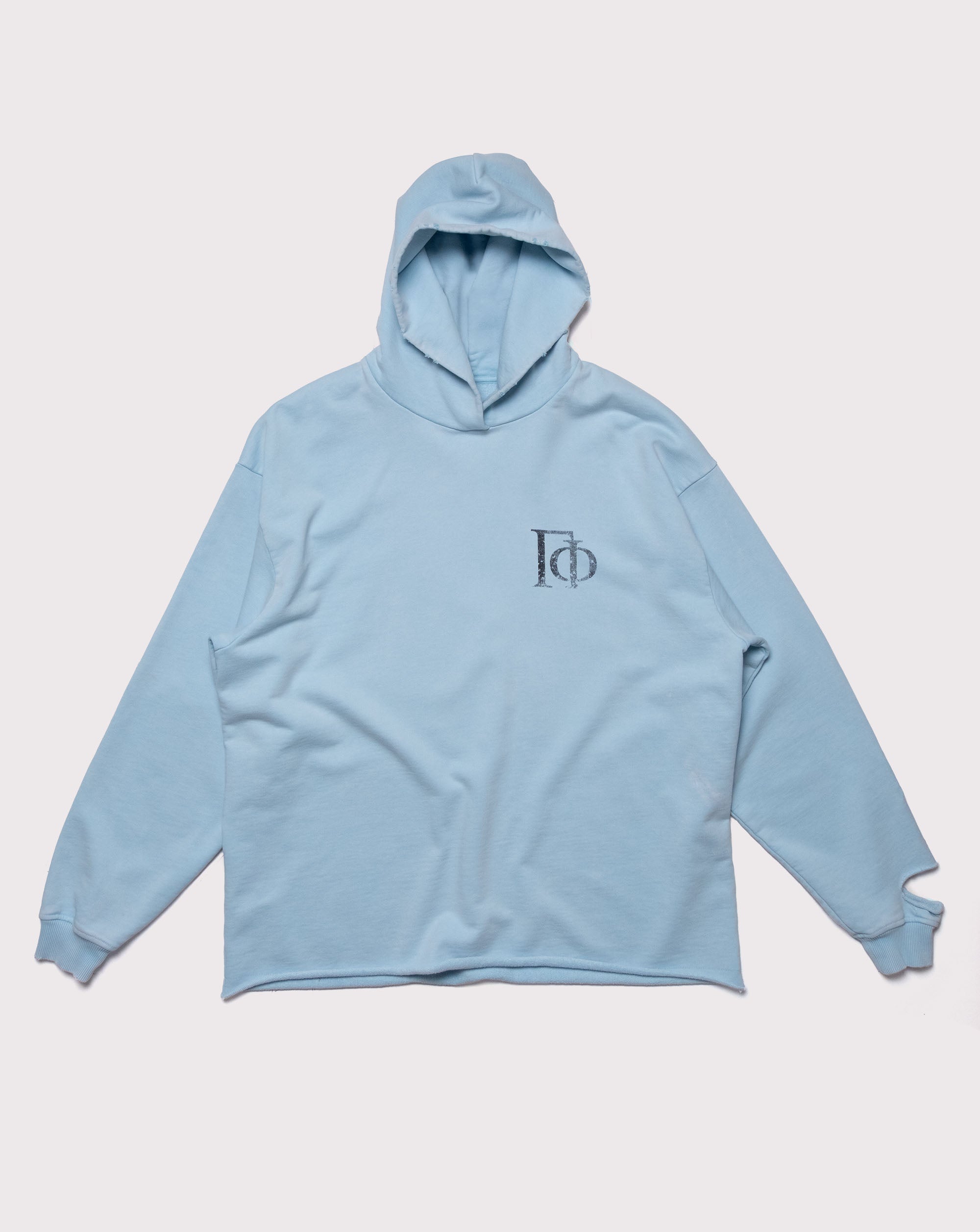 The Gride Crest Hoodie Blue