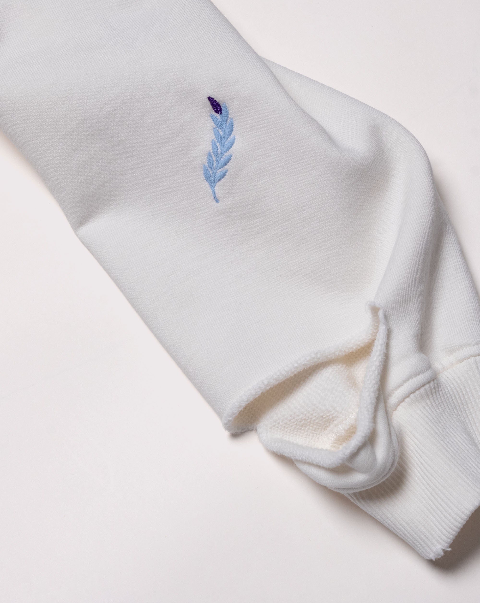 The Gride Crest Hoodie White