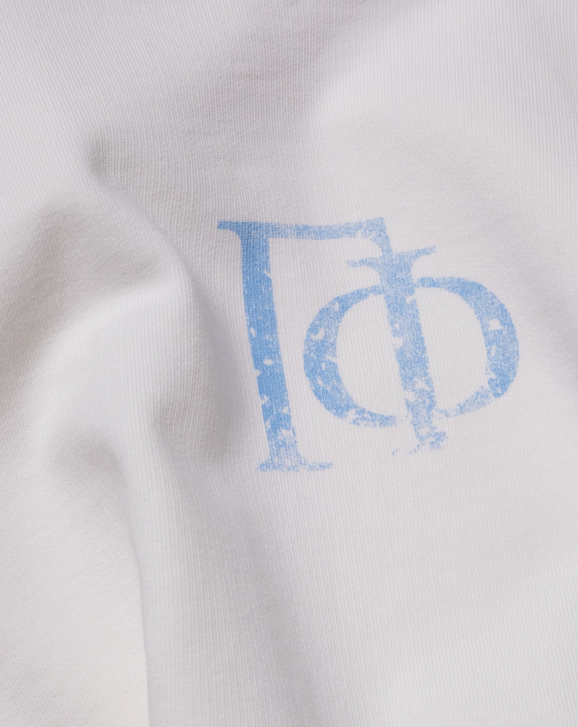 The Gride Crest Hoodie White