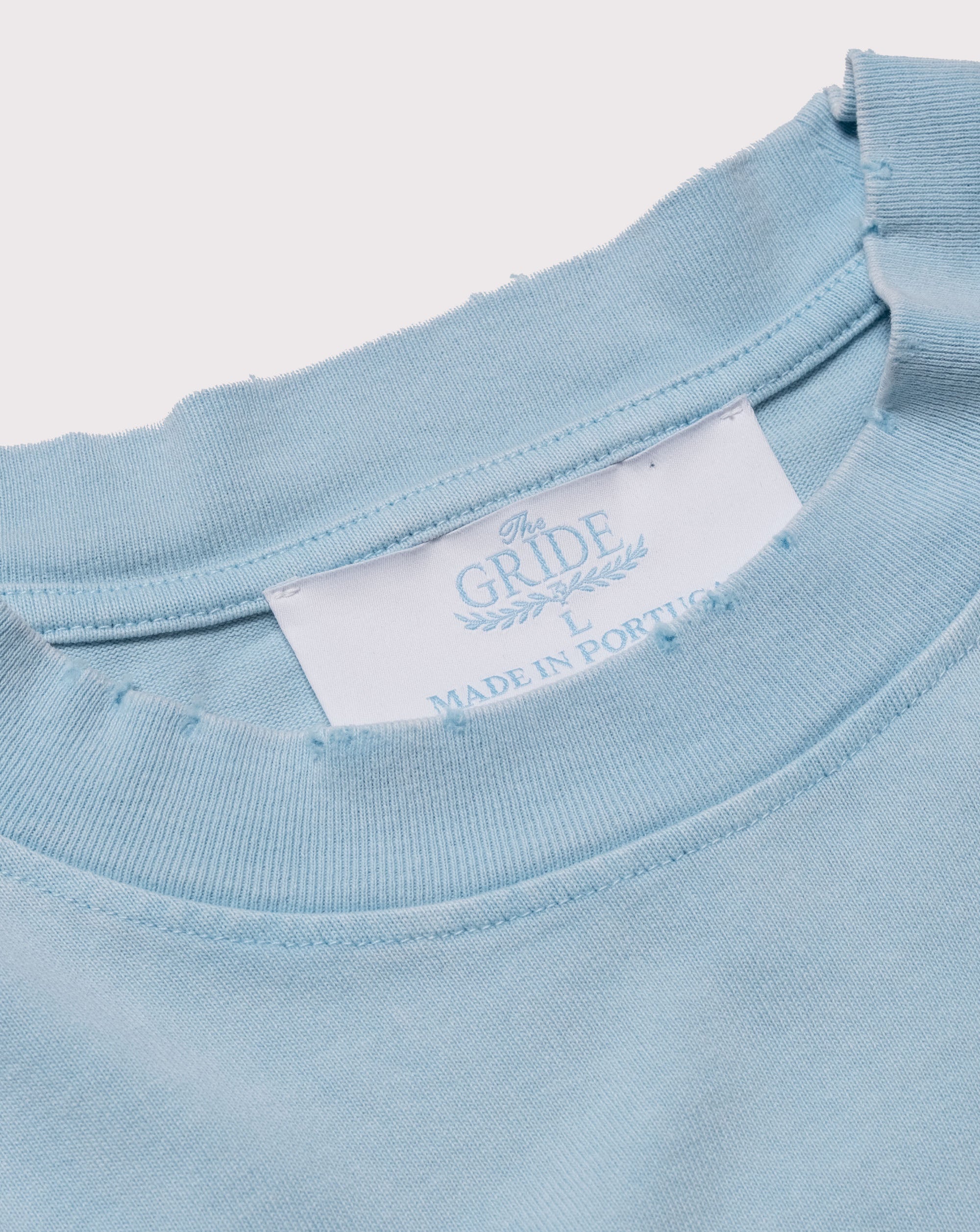 The Gride Crest T-shirt Blue