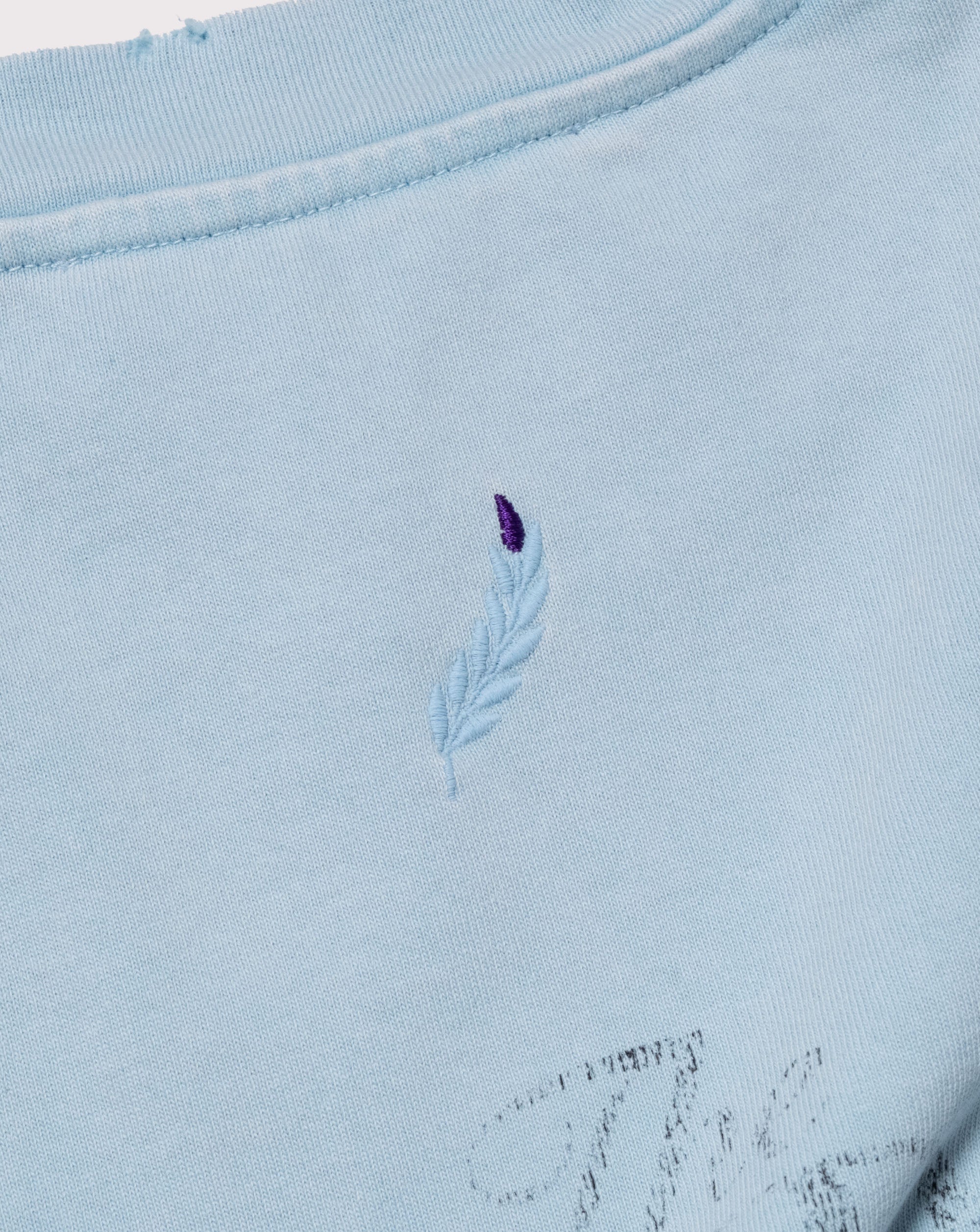 The Gride Crest T-shirt Blue