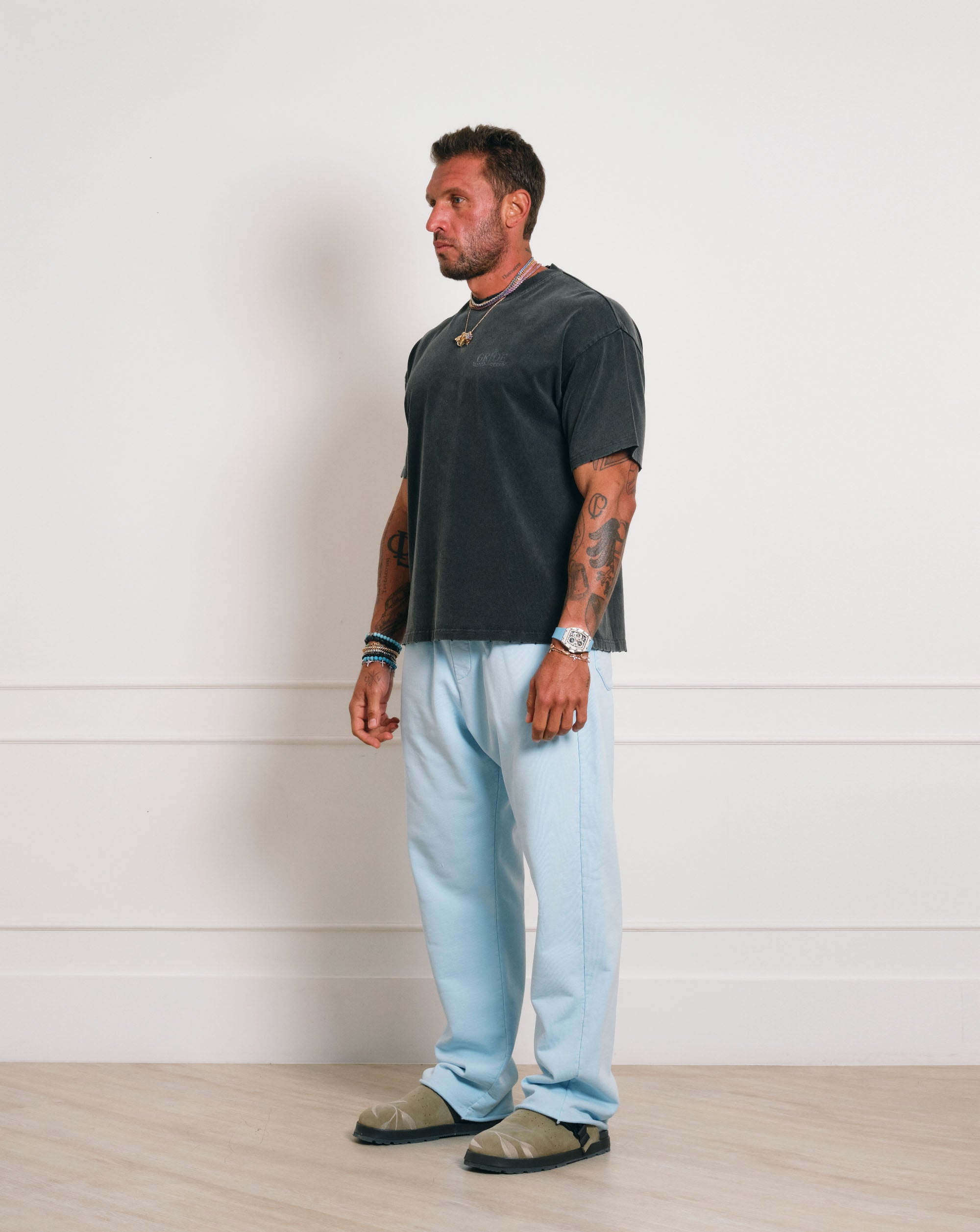 The Gride T-shirt Figa Gray