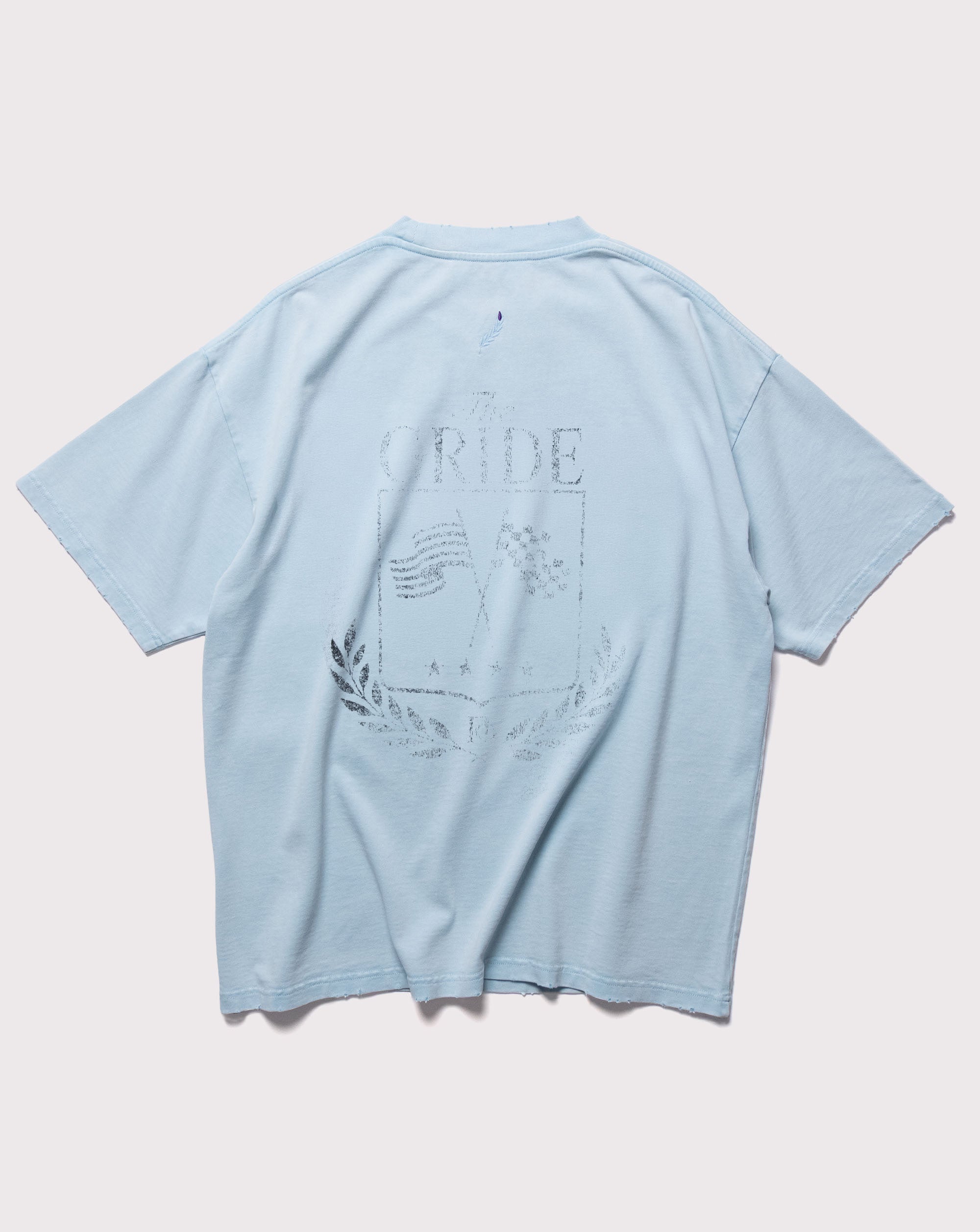 The Gride Crest T-shirt Blue