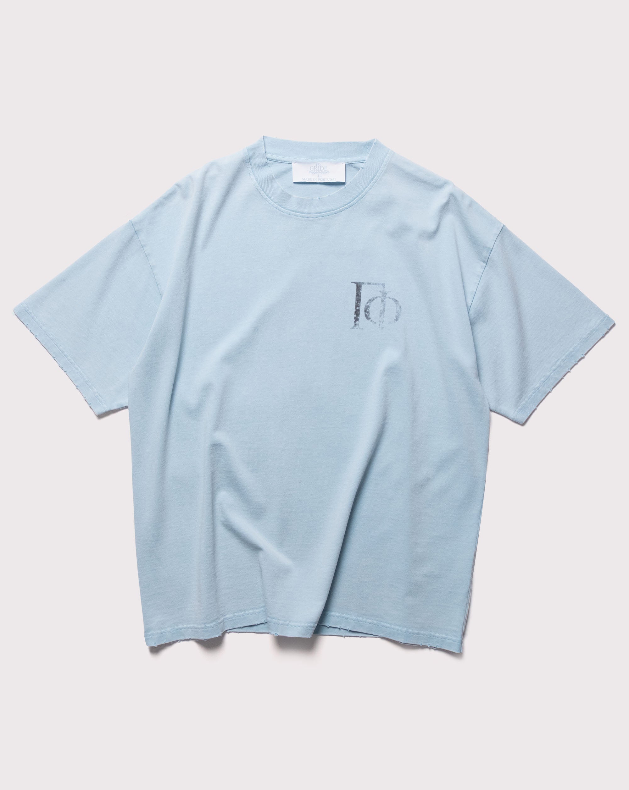 The Gride Crest T-shirt Blue