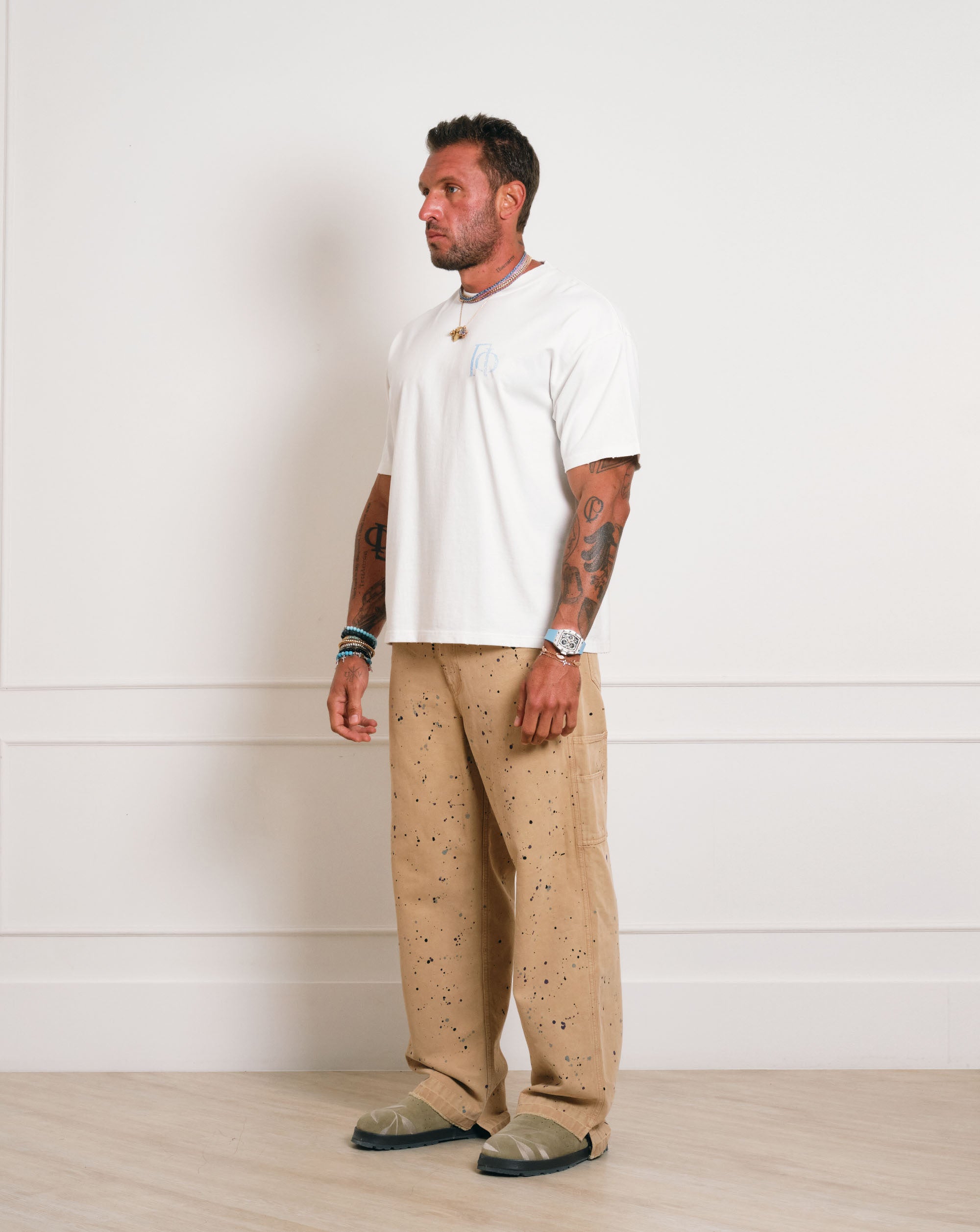 The Gride Crest T-shirt White