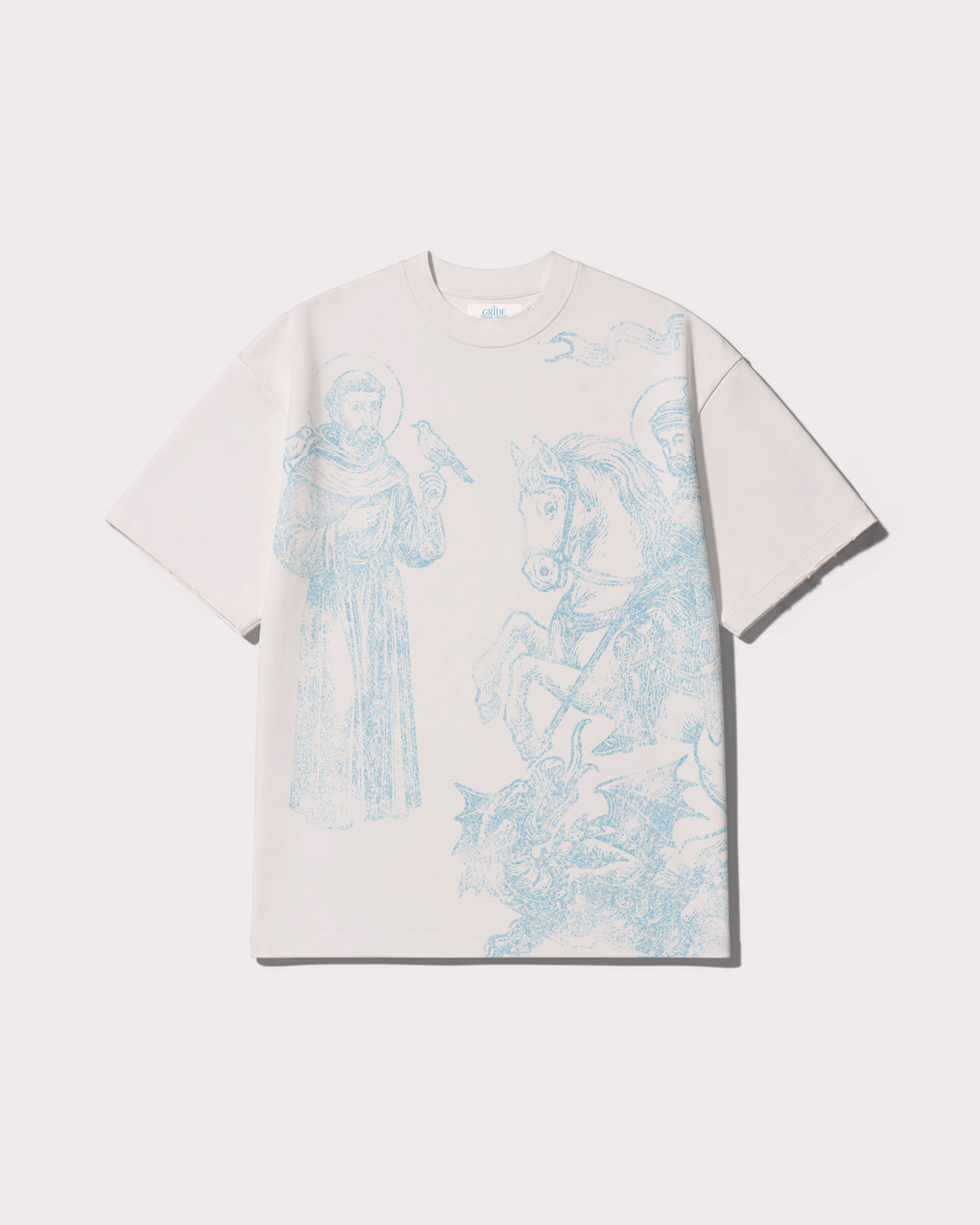 My Saints T-shirt White and Blue