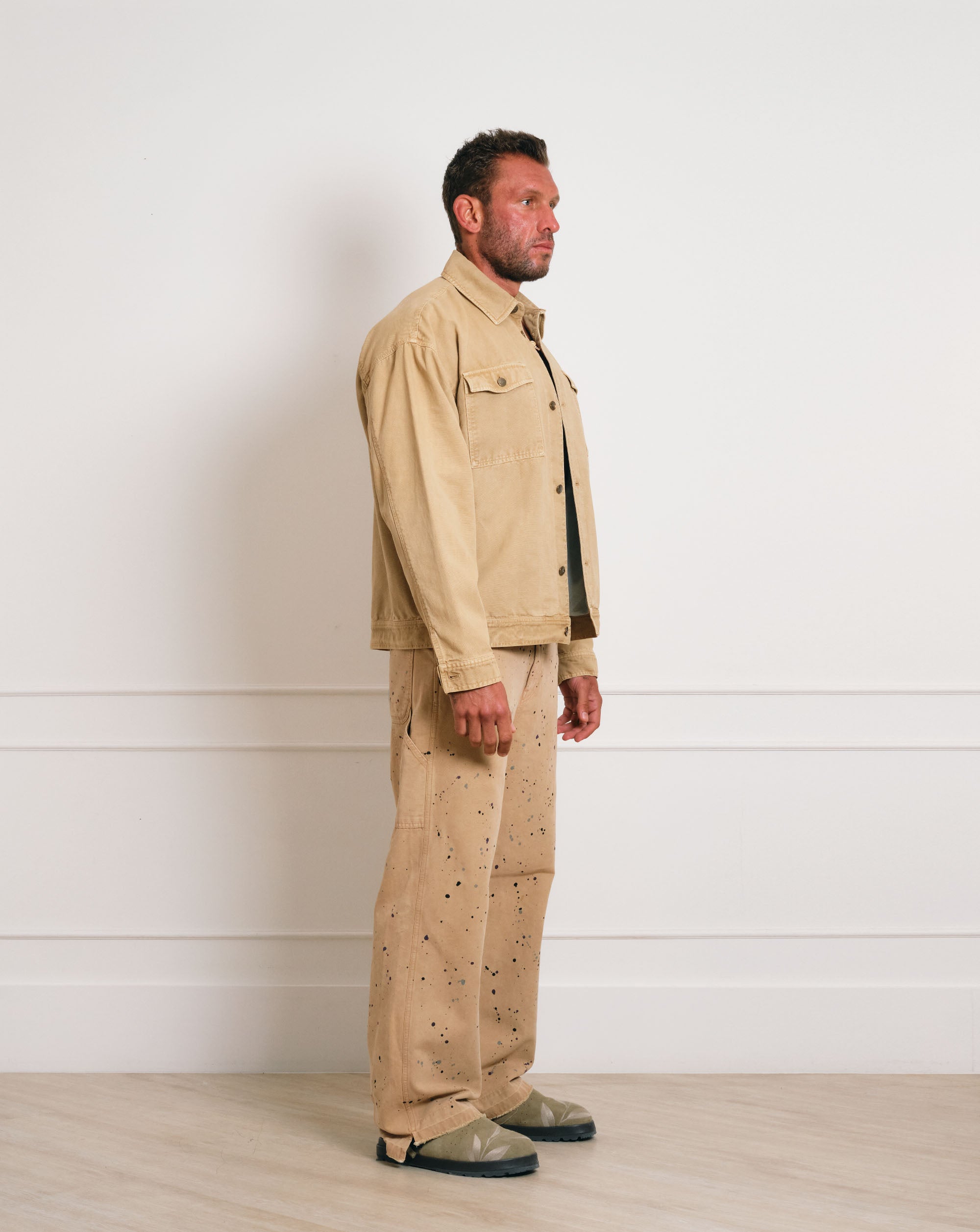 The Gride Sturdy overshirt Peanut