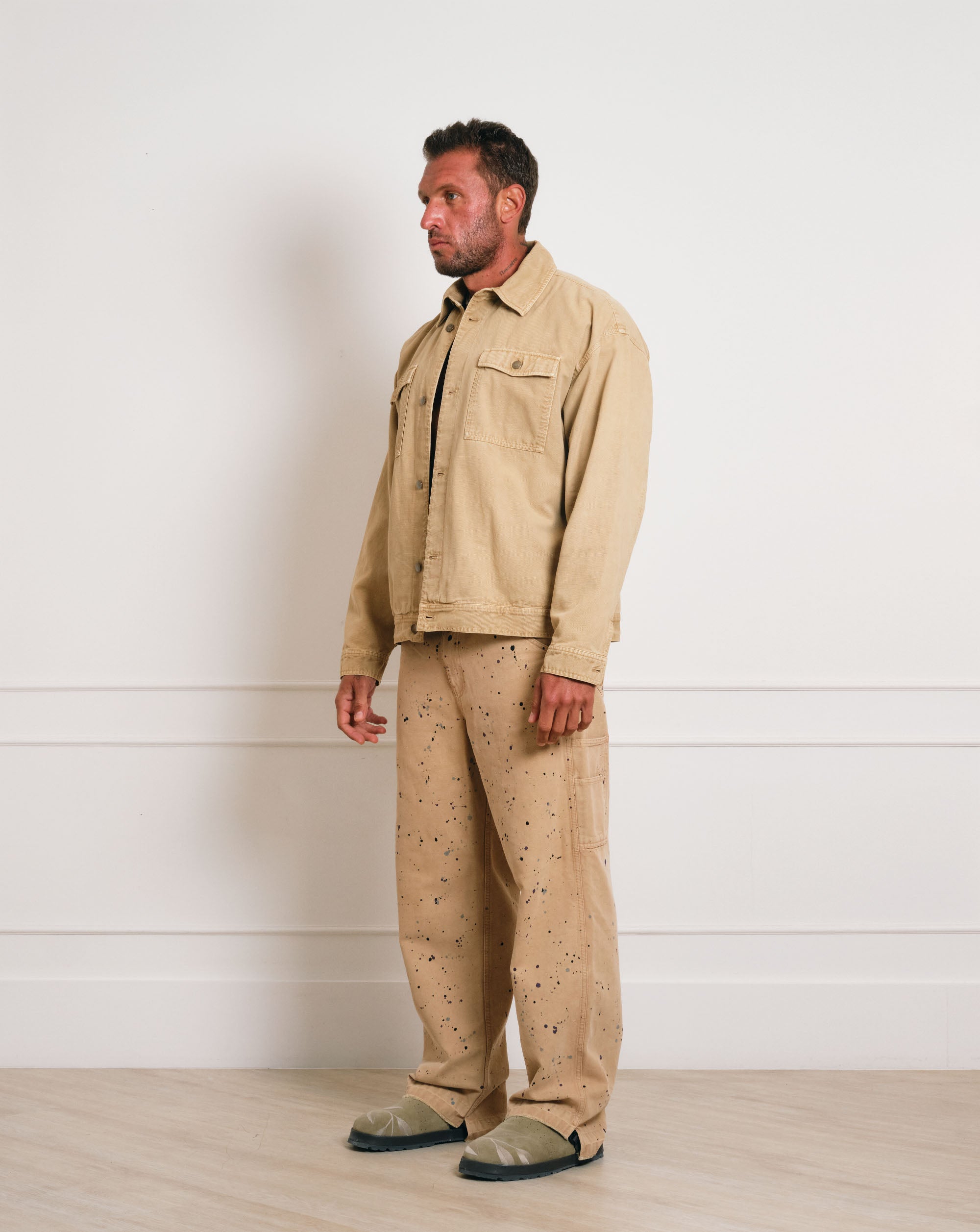 The Gride Sturdy overshirt Peanut