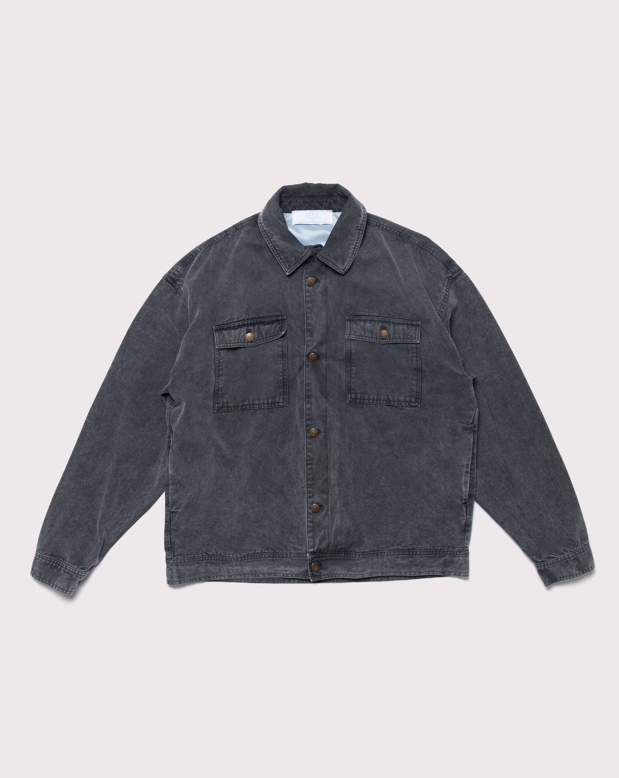 The Gride Sturdy overshirt Gray