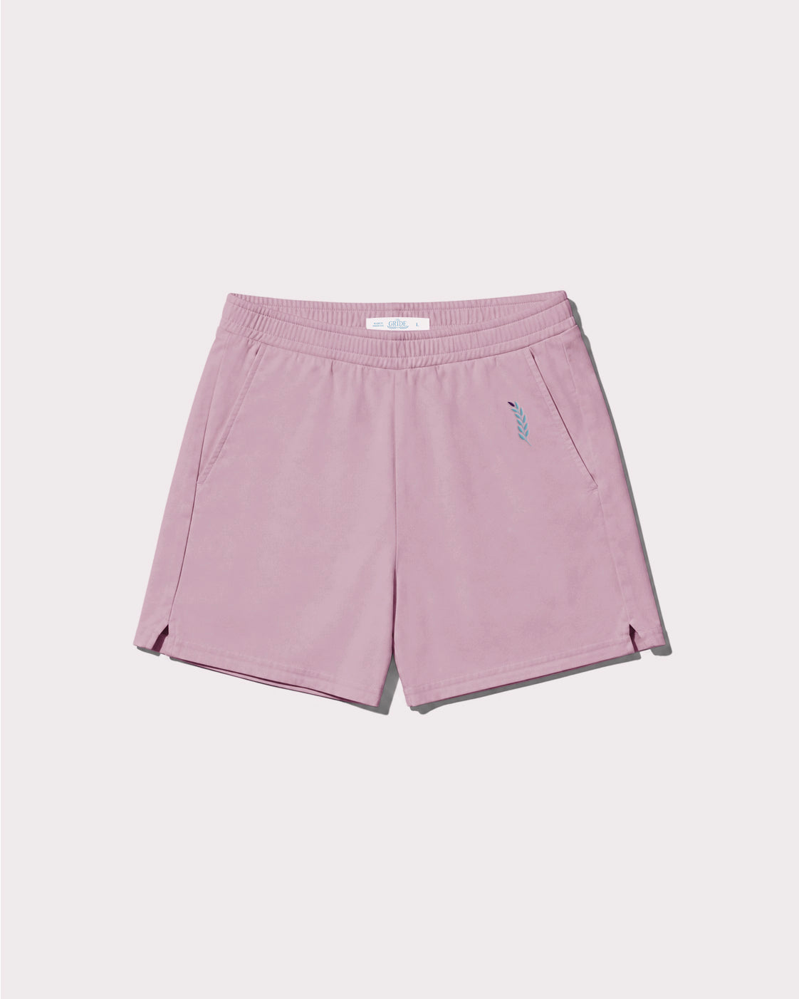 The Gride Shorts Pink front view