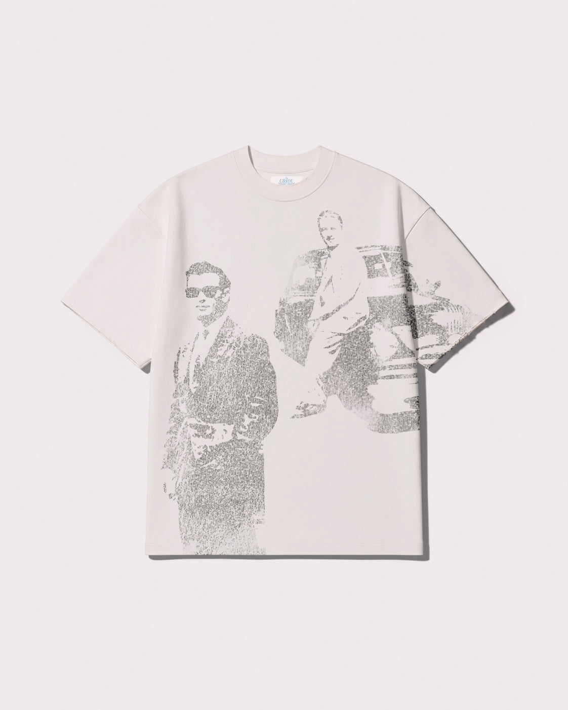 GF's Grandpa T-shirt White and Gray front view